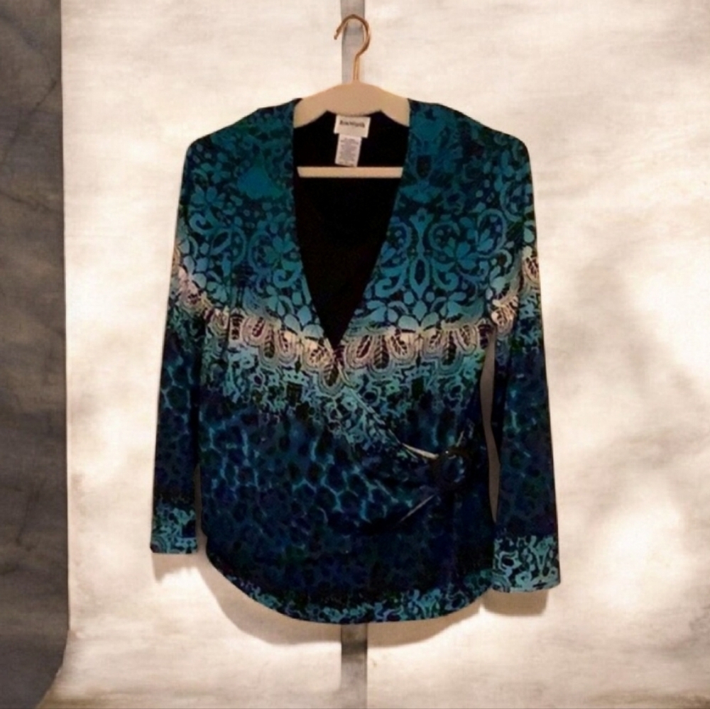 Bonworth top lined great for winter blue pink  black built in top under …